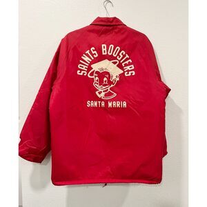 Vintage red fleece jacket